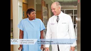 Advances in Joint Replacements for the Knee and Hip Community Lecture with Dr. Boyd Haynes