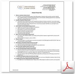 Portal FAQ