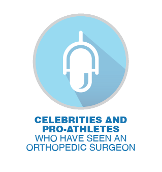 Celebrities Who Have Seen an Orthopedic Surgeon